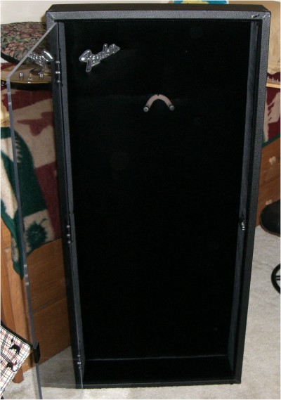 Fender Electric Guitar Display Case - Wall Mount